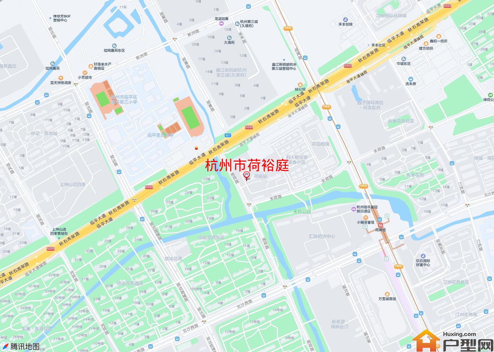 荷裕庭小区 - 户型网