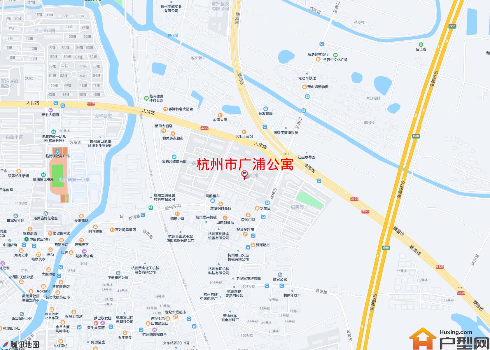 广浦公寓小区 - 户型网