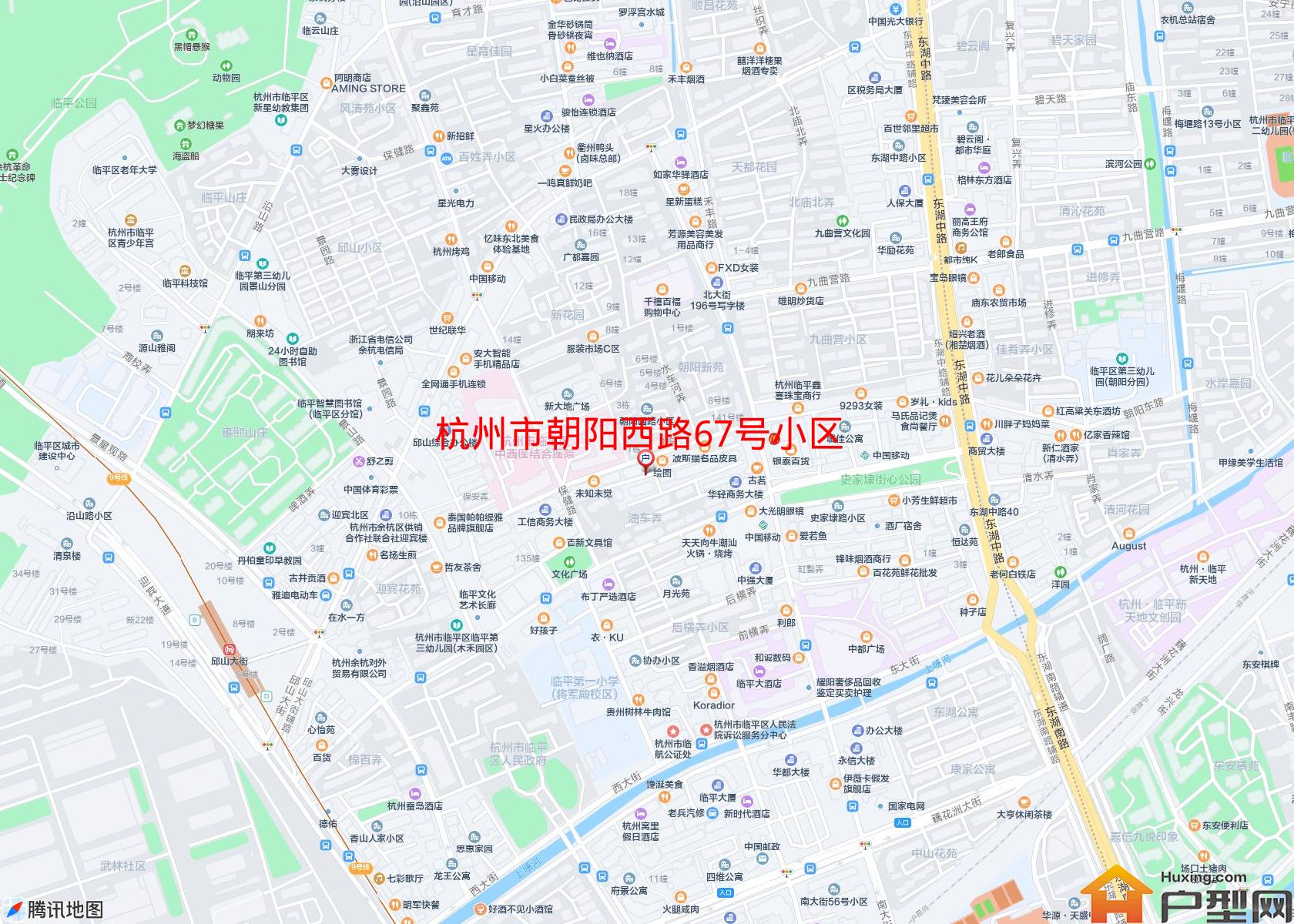 朝阳西路67号小区小区 - 户型网