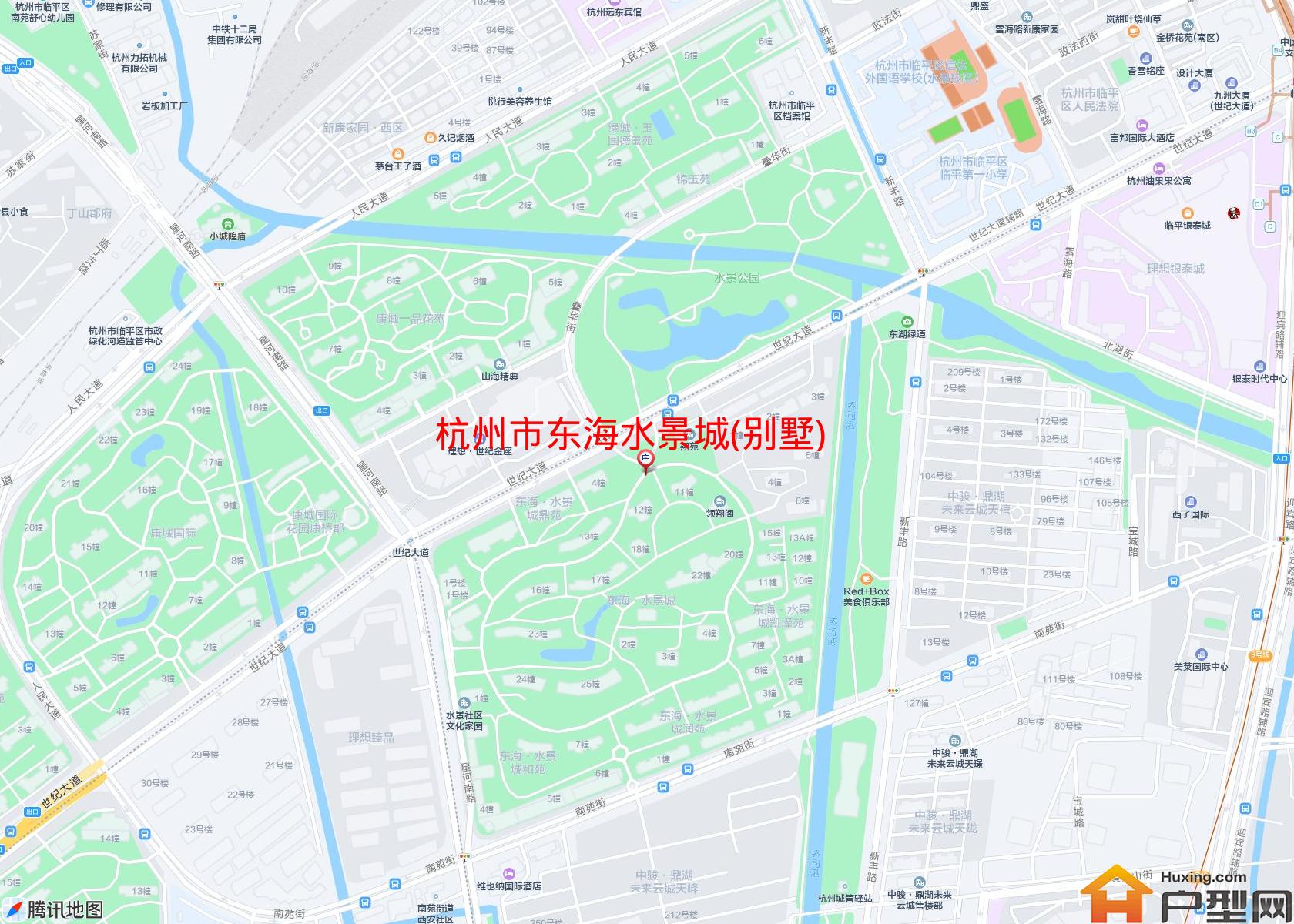 东海水景城(别墅)小区 - 户型网