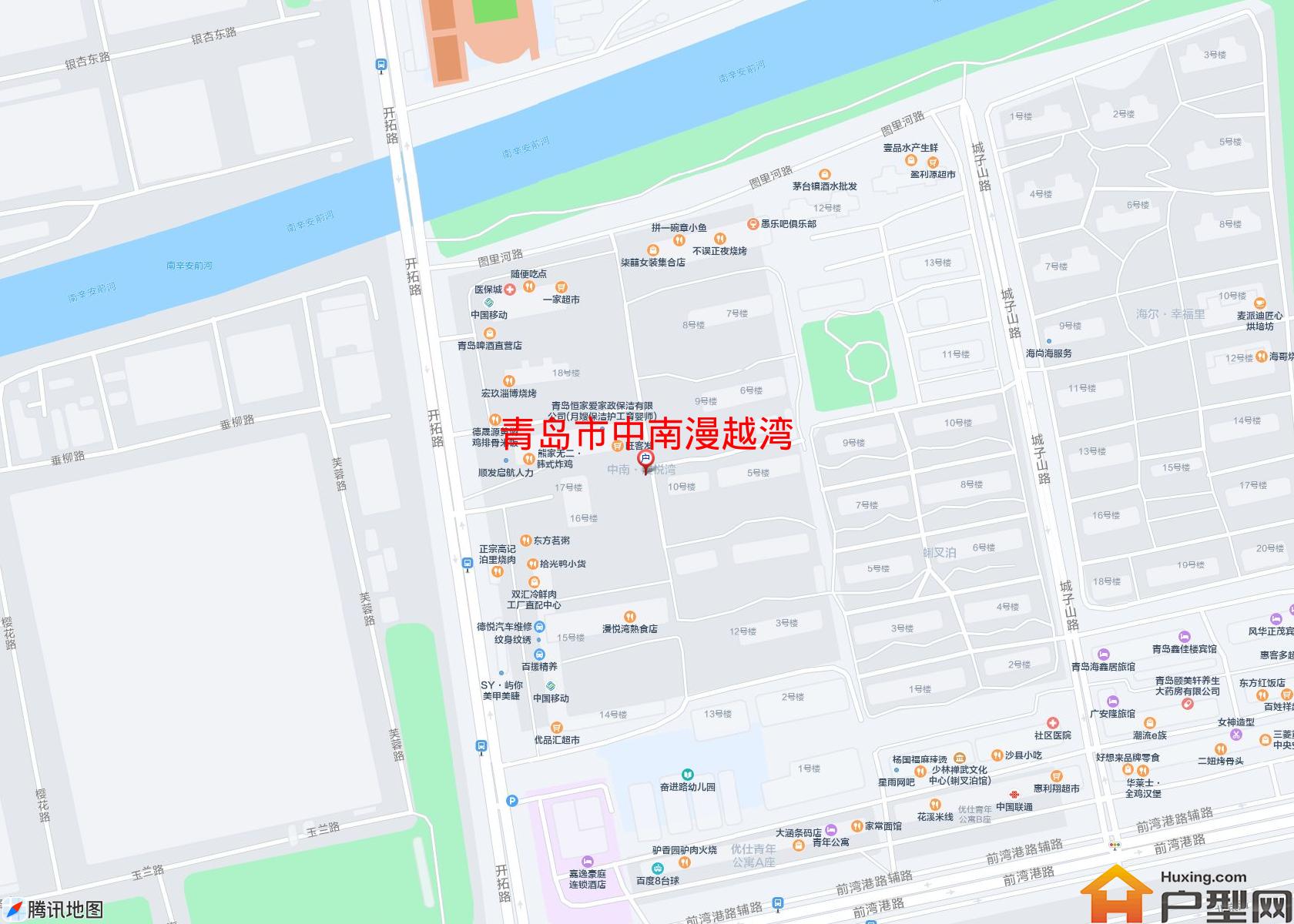 中南漫越湾小区 - 户型网