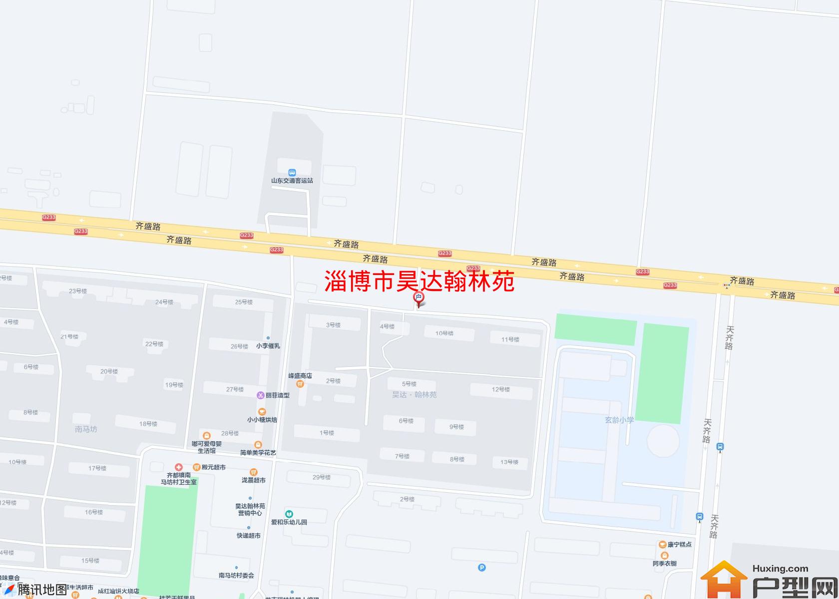 昊达翰林苑小区 - 户型网