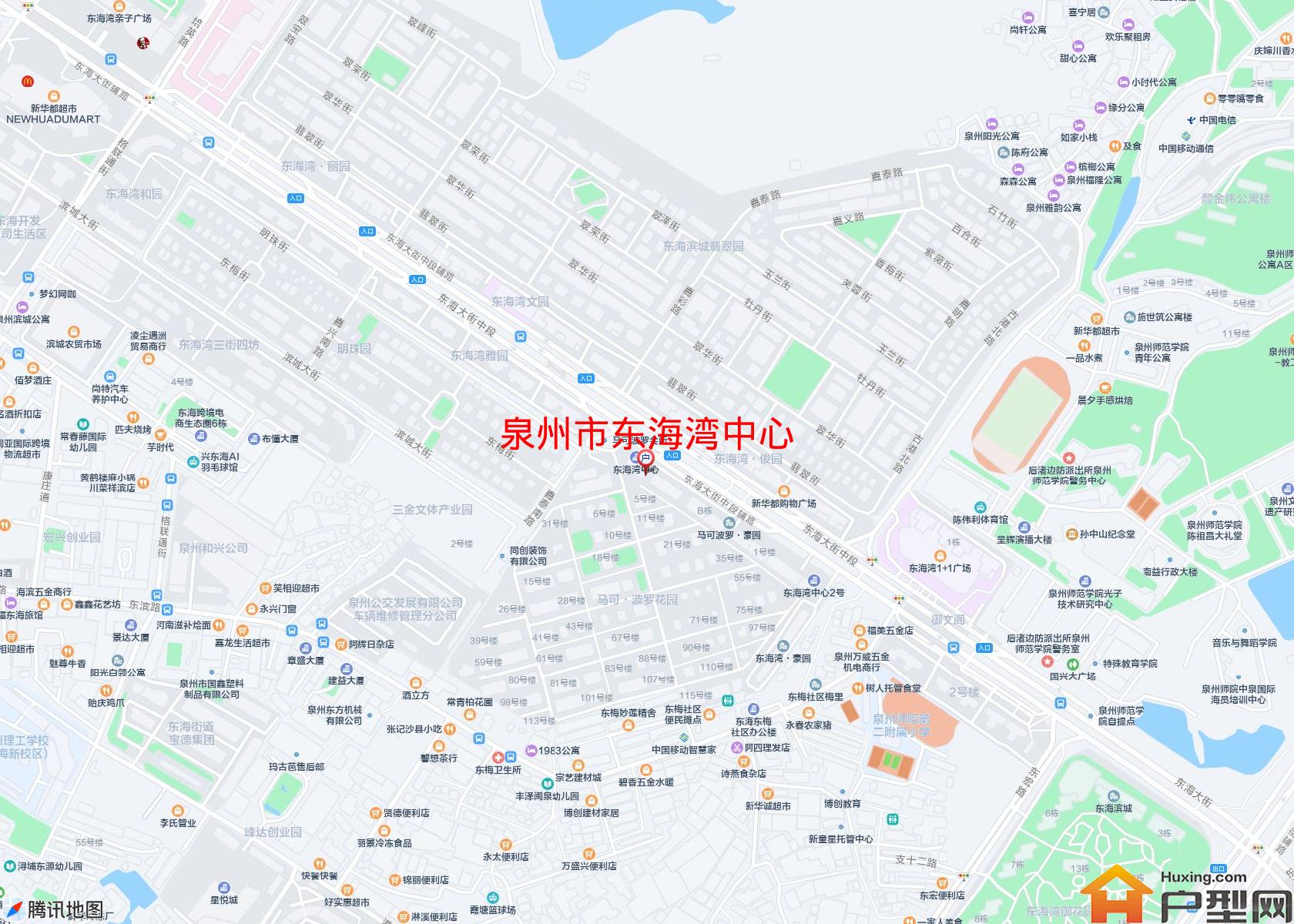 东海湾中心小区 - 户型网
