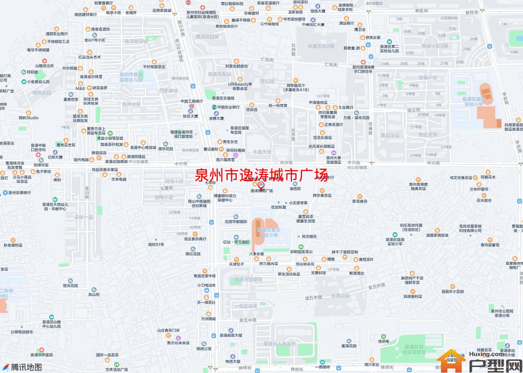 逸涛城市广场小区 - 户型网