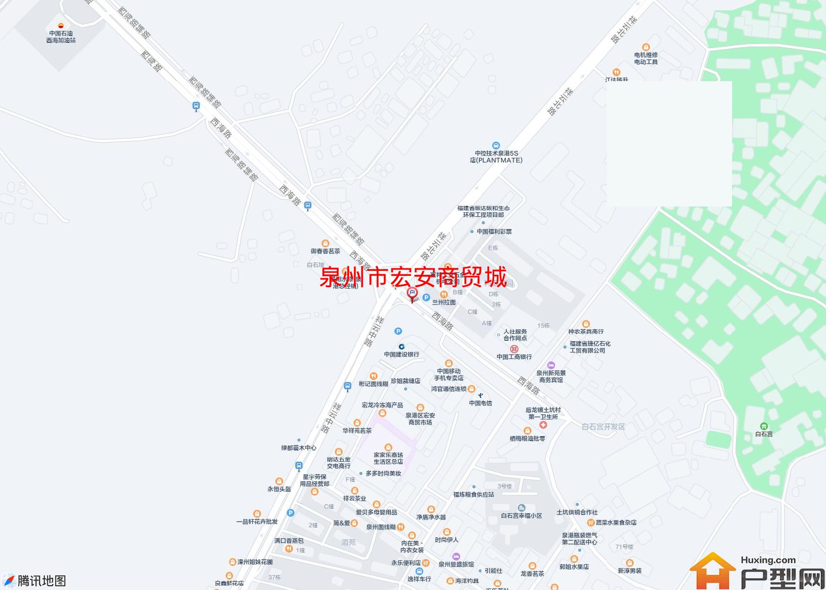 宏安商贸城小区 - 户型网