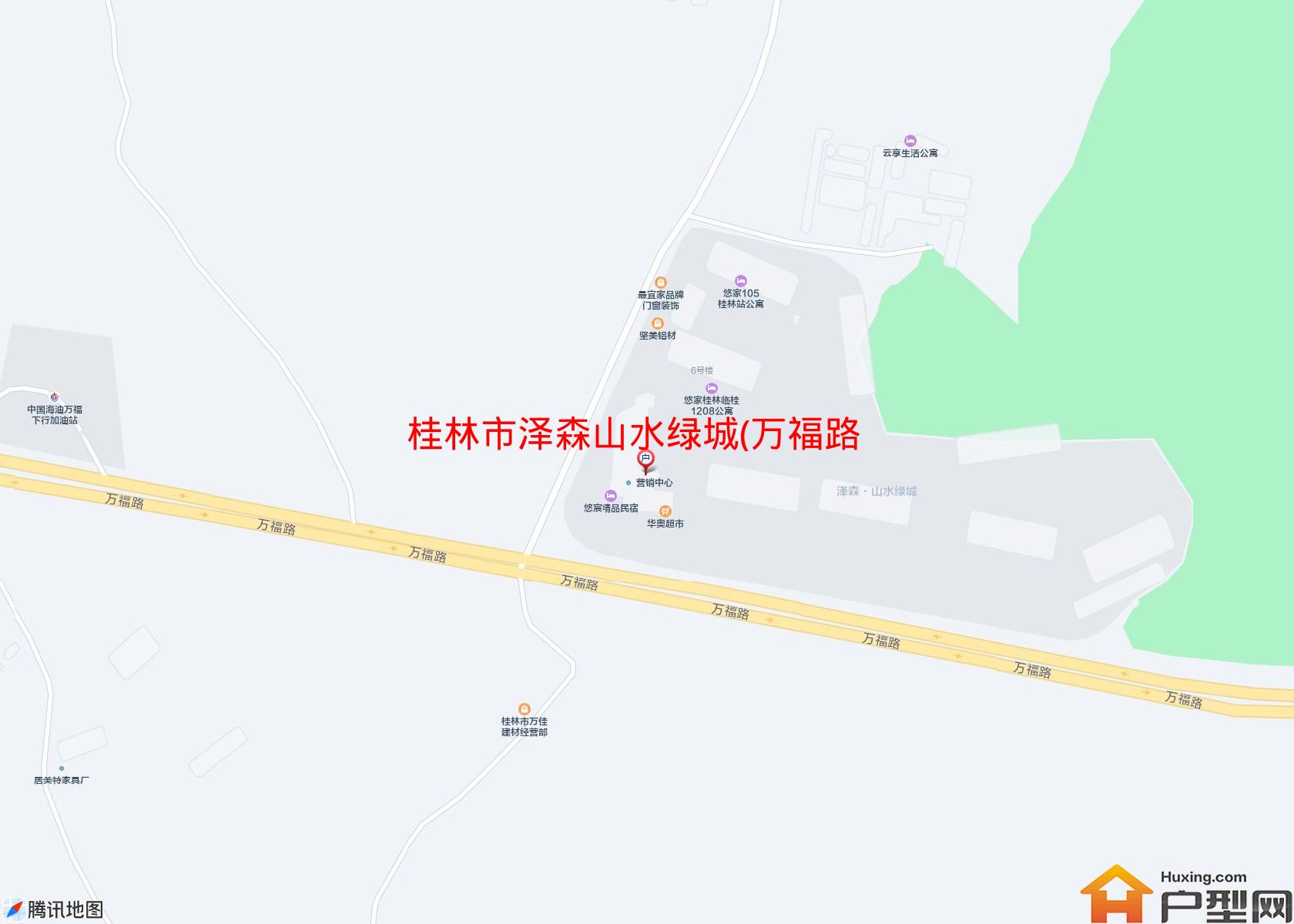 泽森山水绿城(万福路)小区 - 户型网