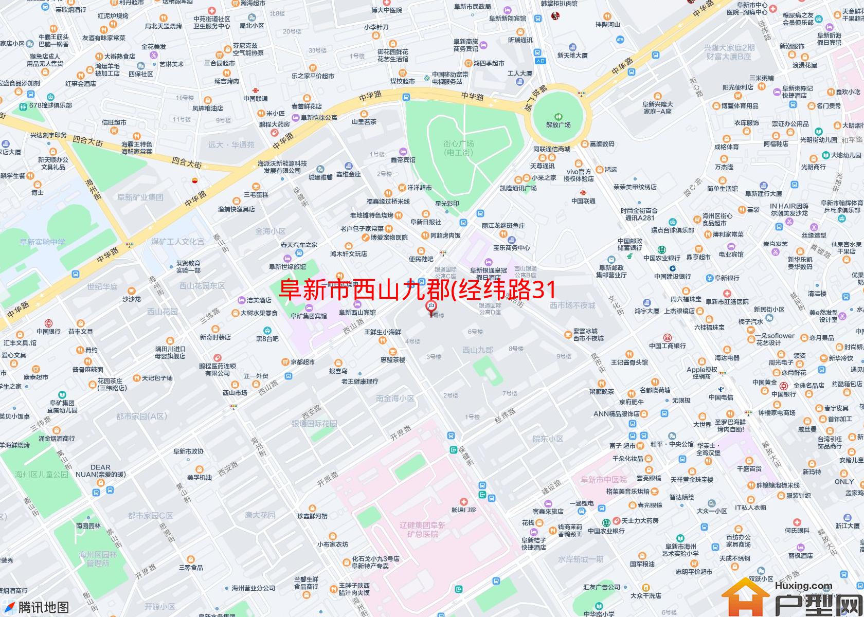 西山九郡(经纬路31号)小区 - 户型网