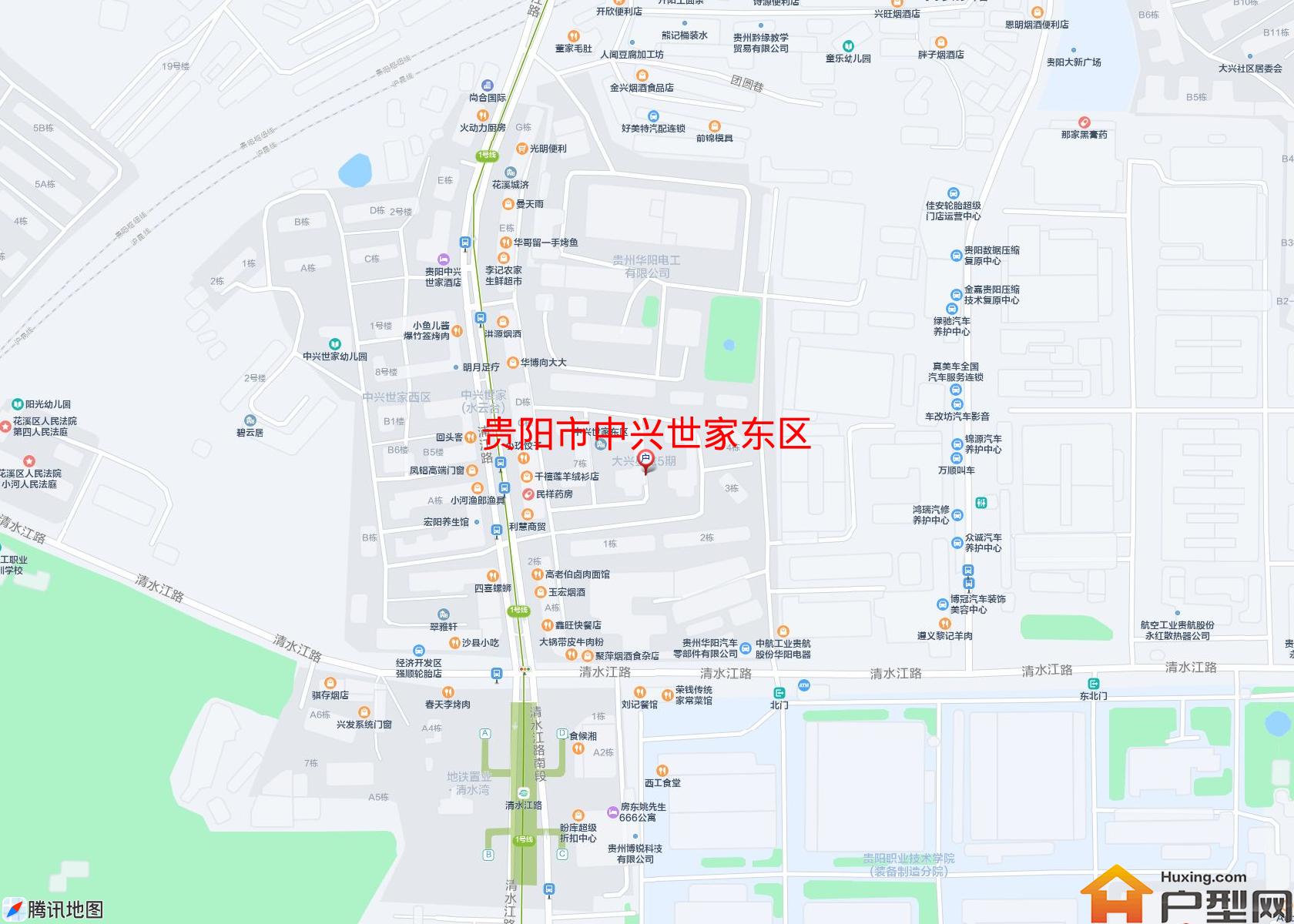 中兴世家东区小区 - 户型网