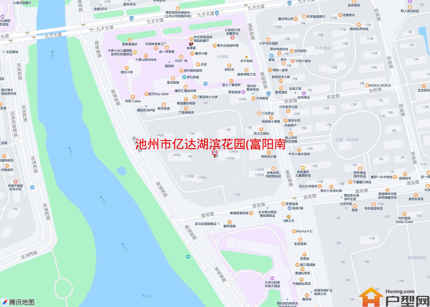 亿达湖滨花园(富阳南路)小区 - 户型网
