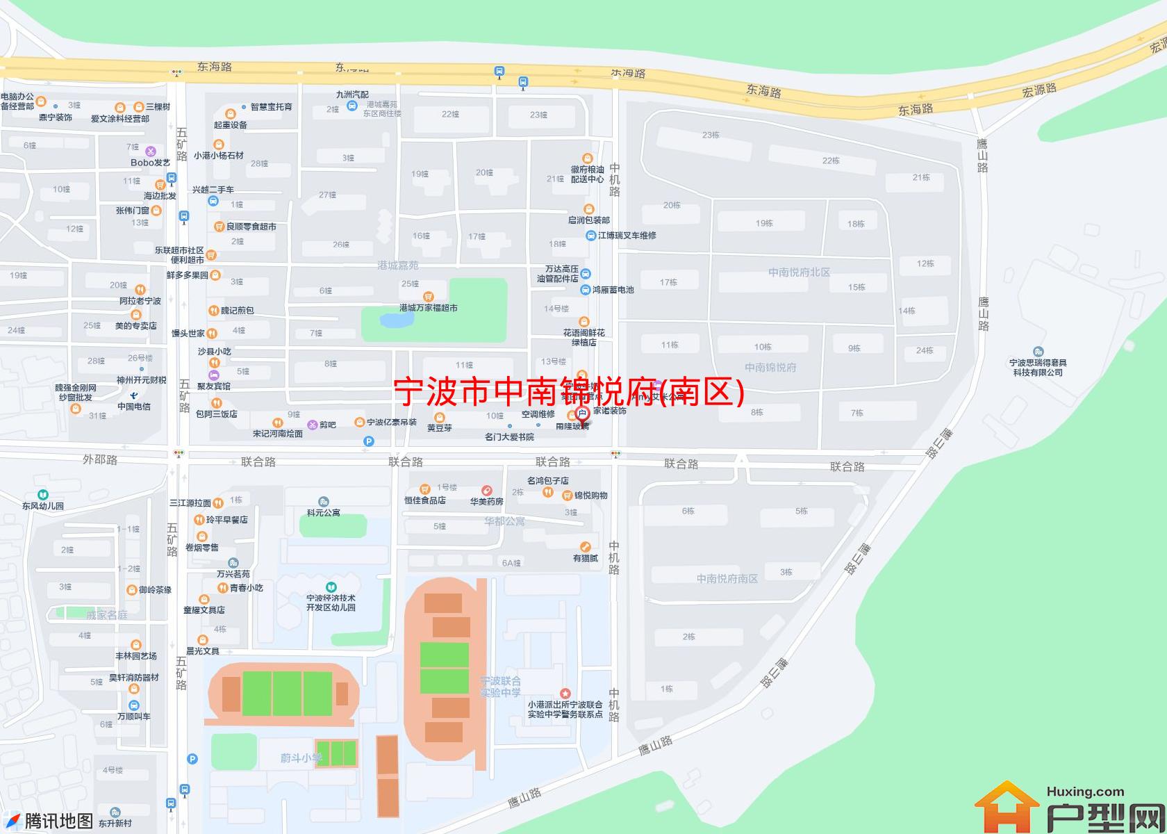 中南锦悦府(南区)小区 - 户型网