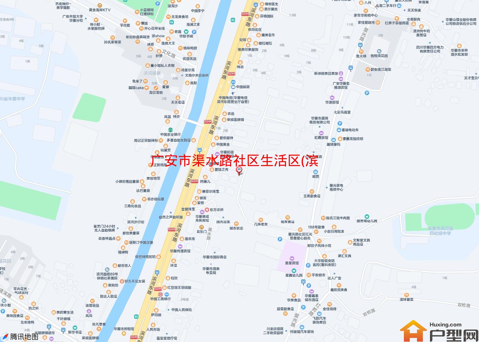 渠水路社区生活区(滨河东路)小区 - 户型网