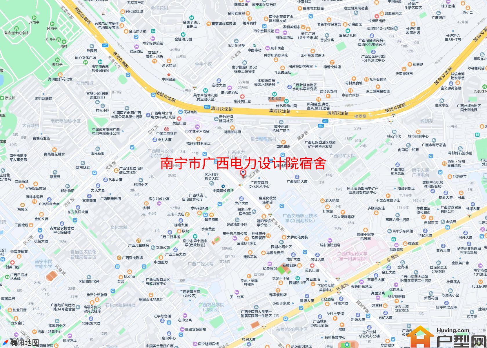 广西电力设计院宿舍小区 - 户型网