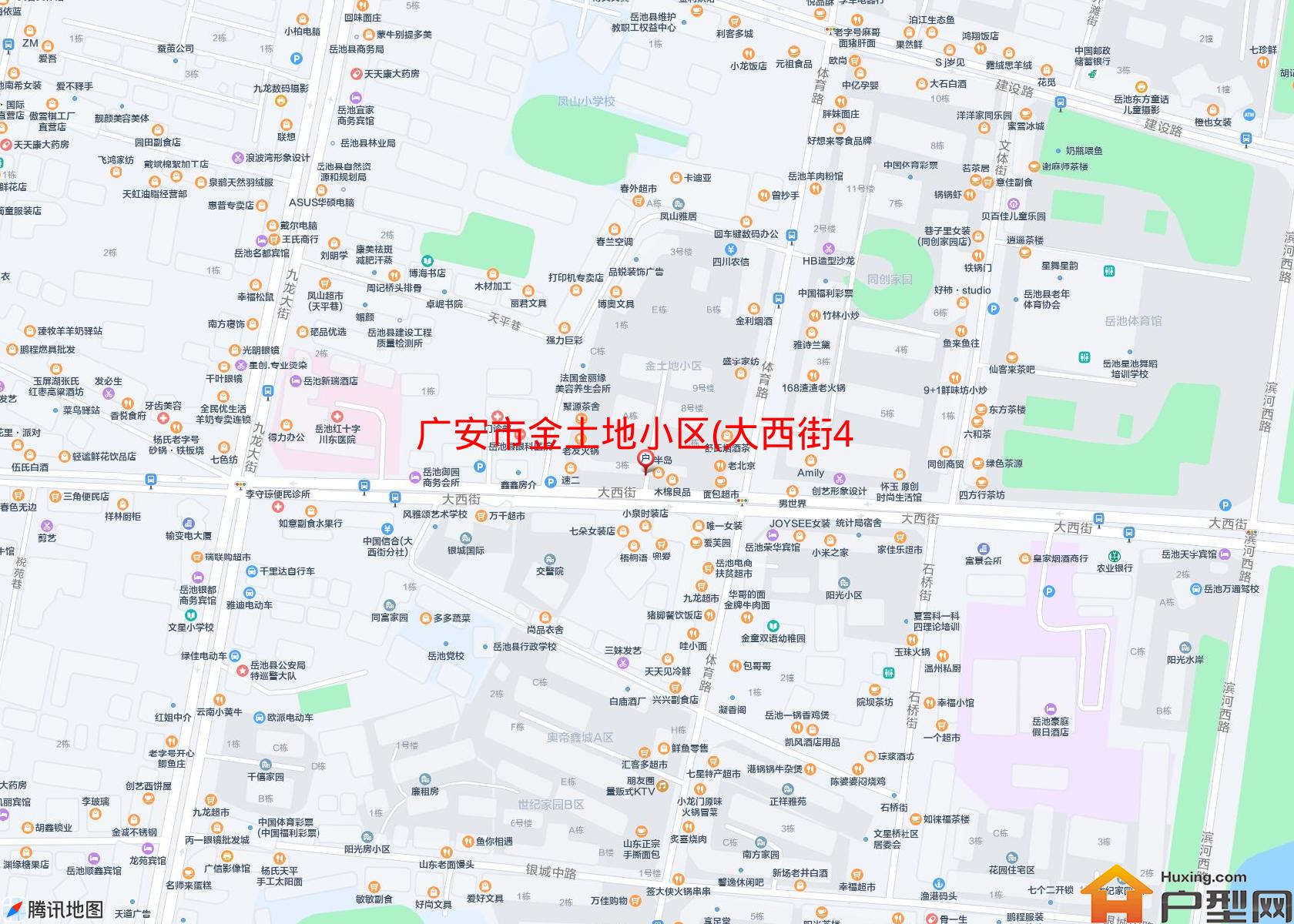 金土地小区(大西街459号)小区 - 户型网