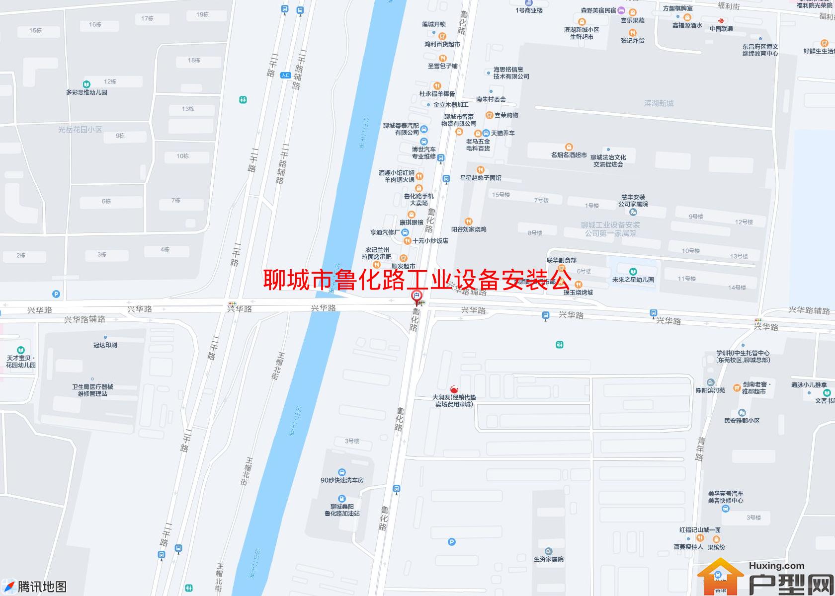 鲁化路工业设备安装公司家属院小区 - 户型网