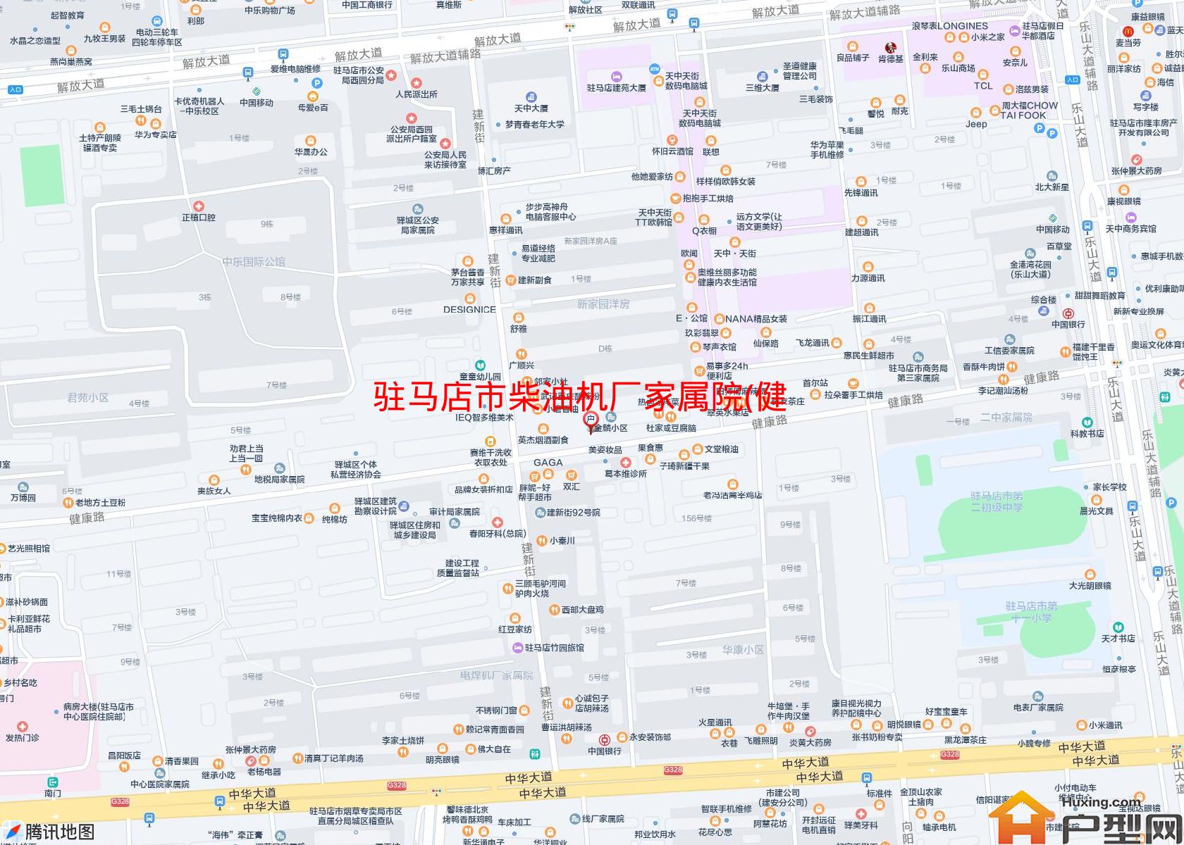 柴油机厂家属院(健康路179号)小区 - 户型网