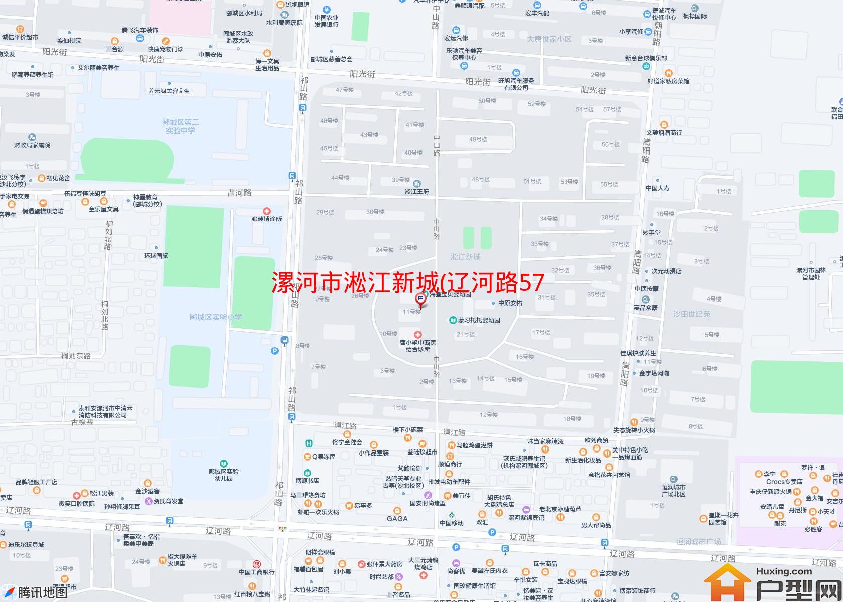 淞江新城(辽河路579号)小区 - 户型网