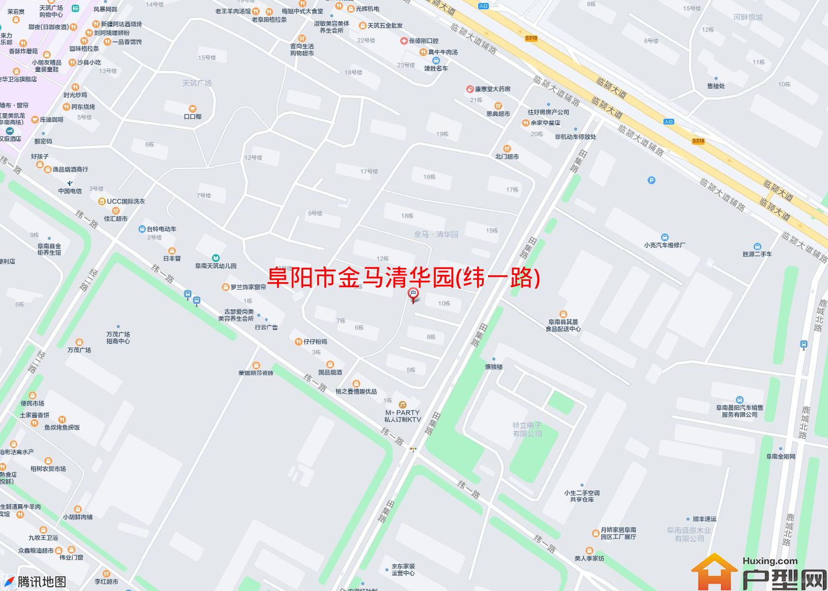 金马清华园(纬一路)小区 - 户型网
