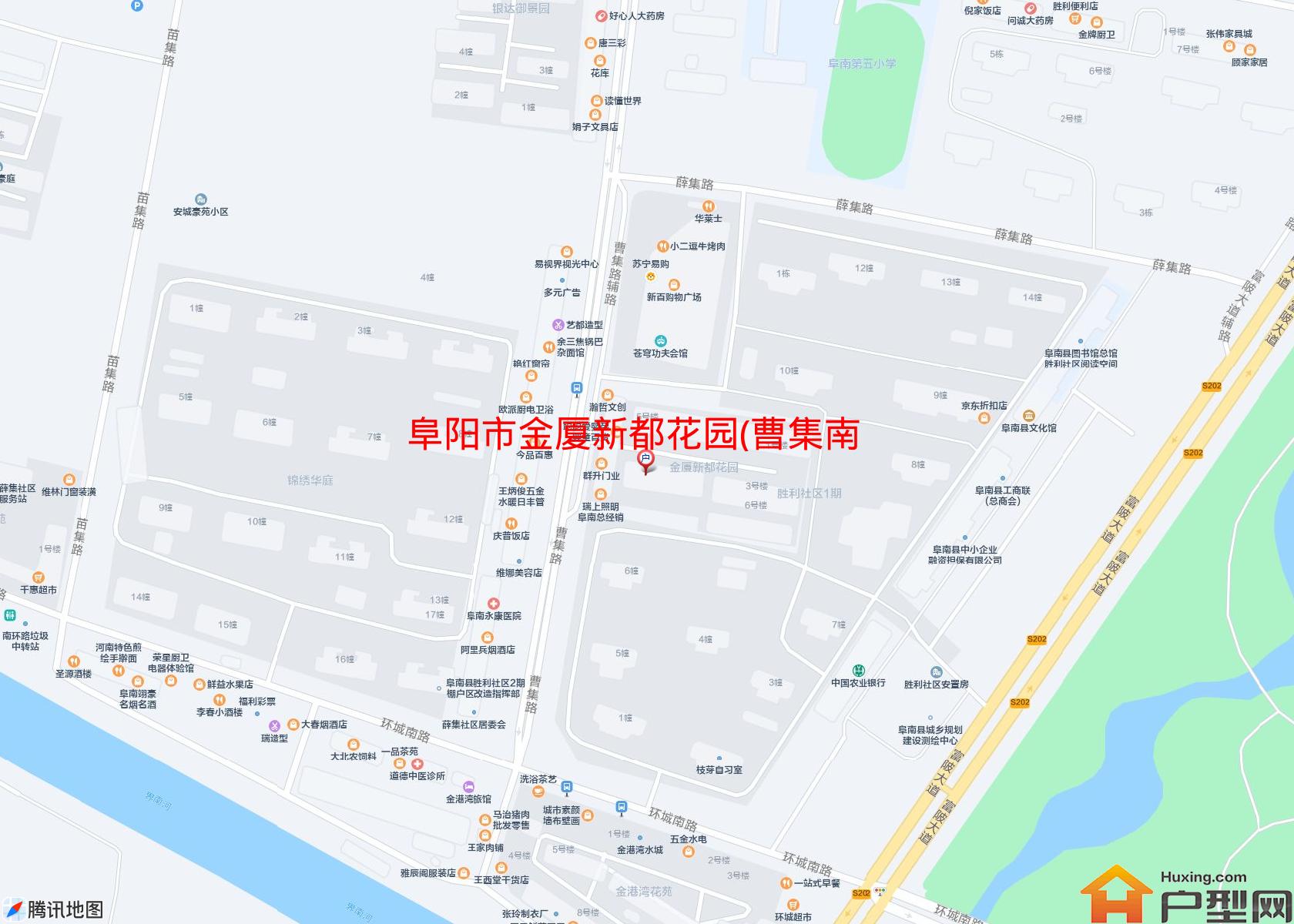 金厦新都花园(曹集南路152号)小区 - 户型网