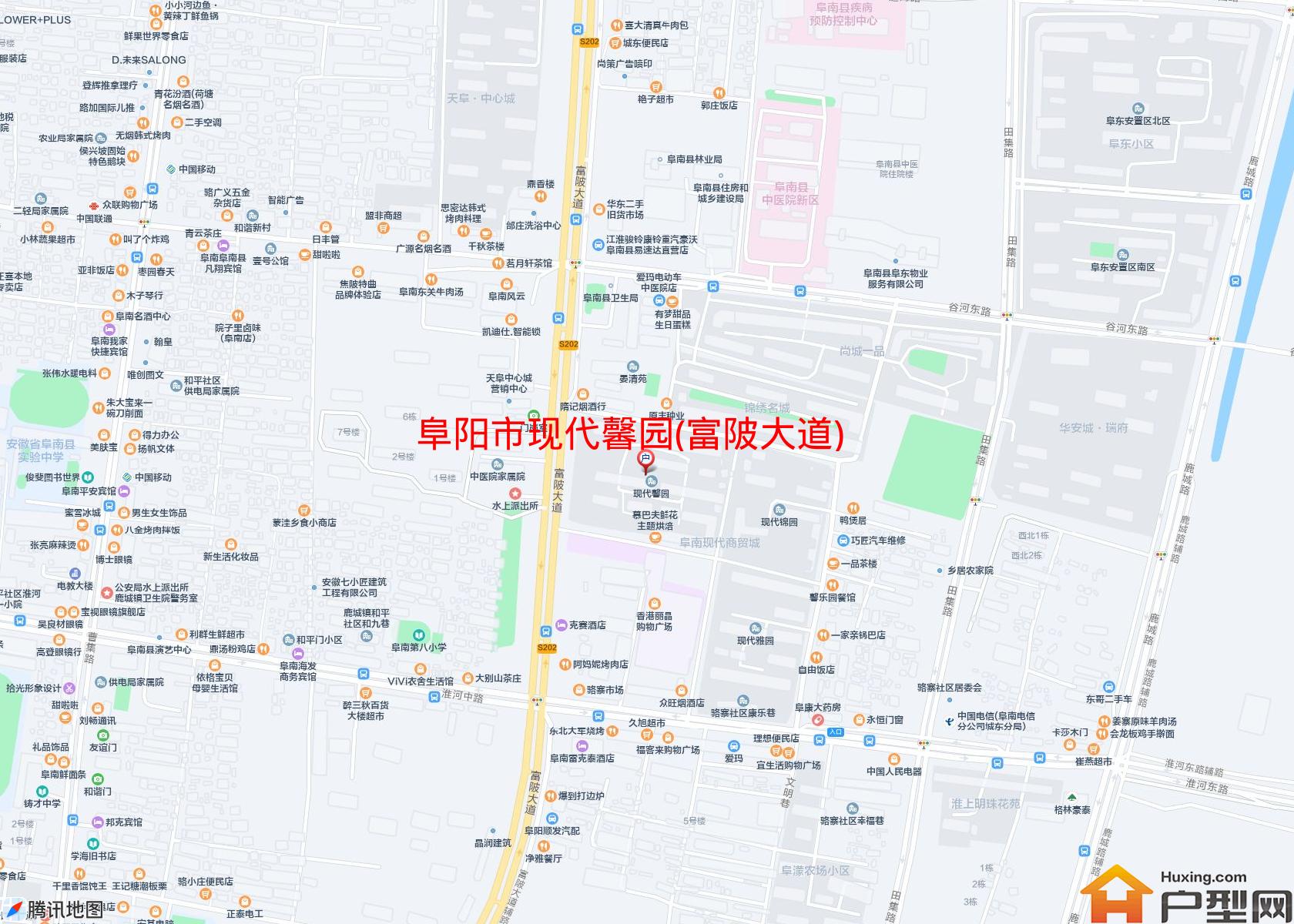 现代馨园(富陂大道)小区 - 户型网