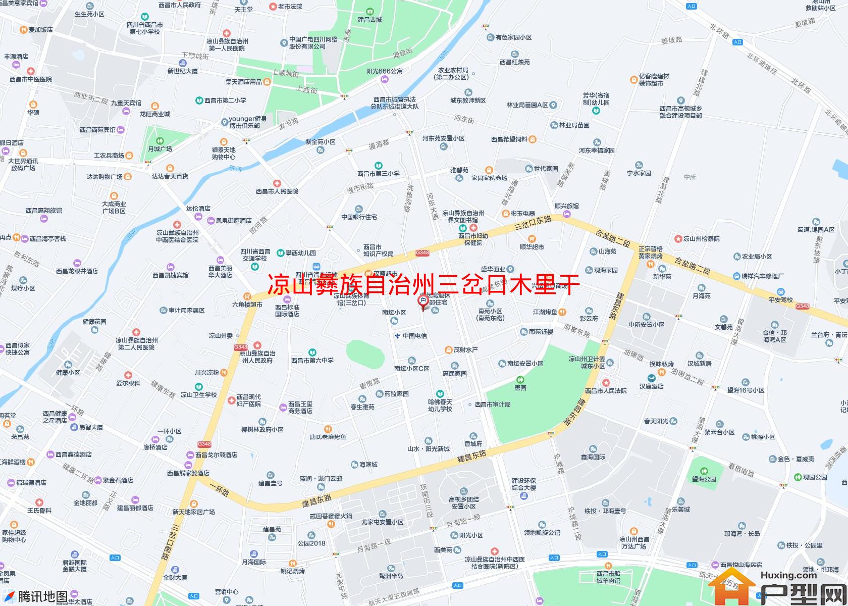 三岔口木里干休所(石柱子路59号)小区 - 户型网