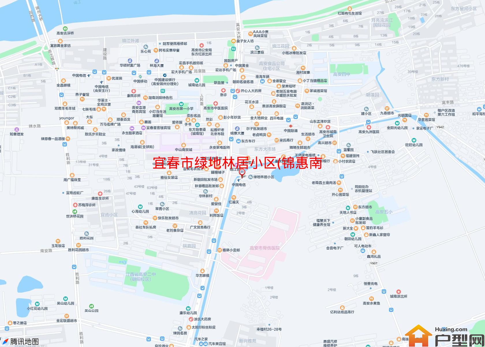 绿地林居小区(锦惠南路127)小区 - 户型网