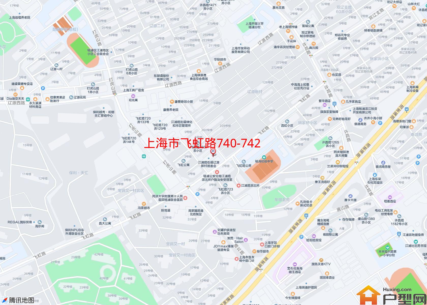 飞虹路740-742号小区小区 - 户型网