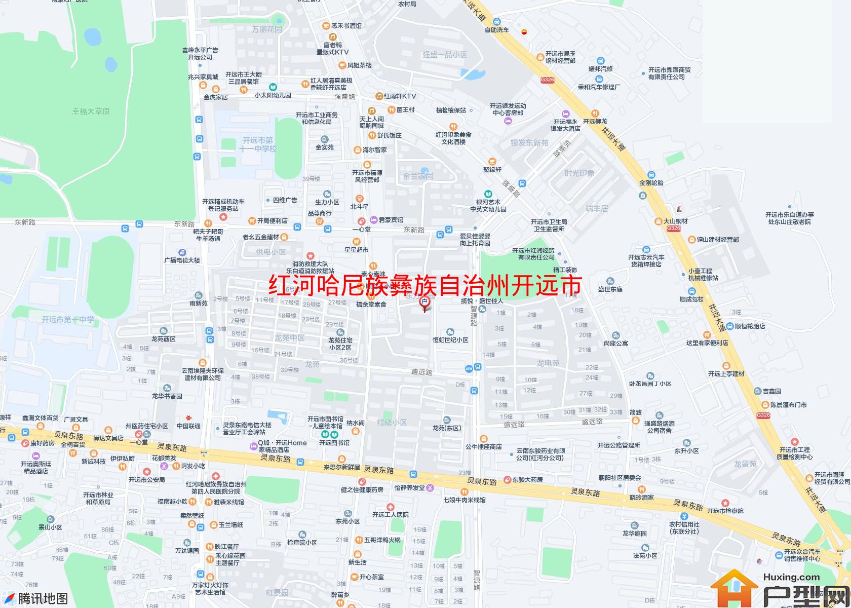 开远市东方佳园(一行路121号)小区 - 户型网