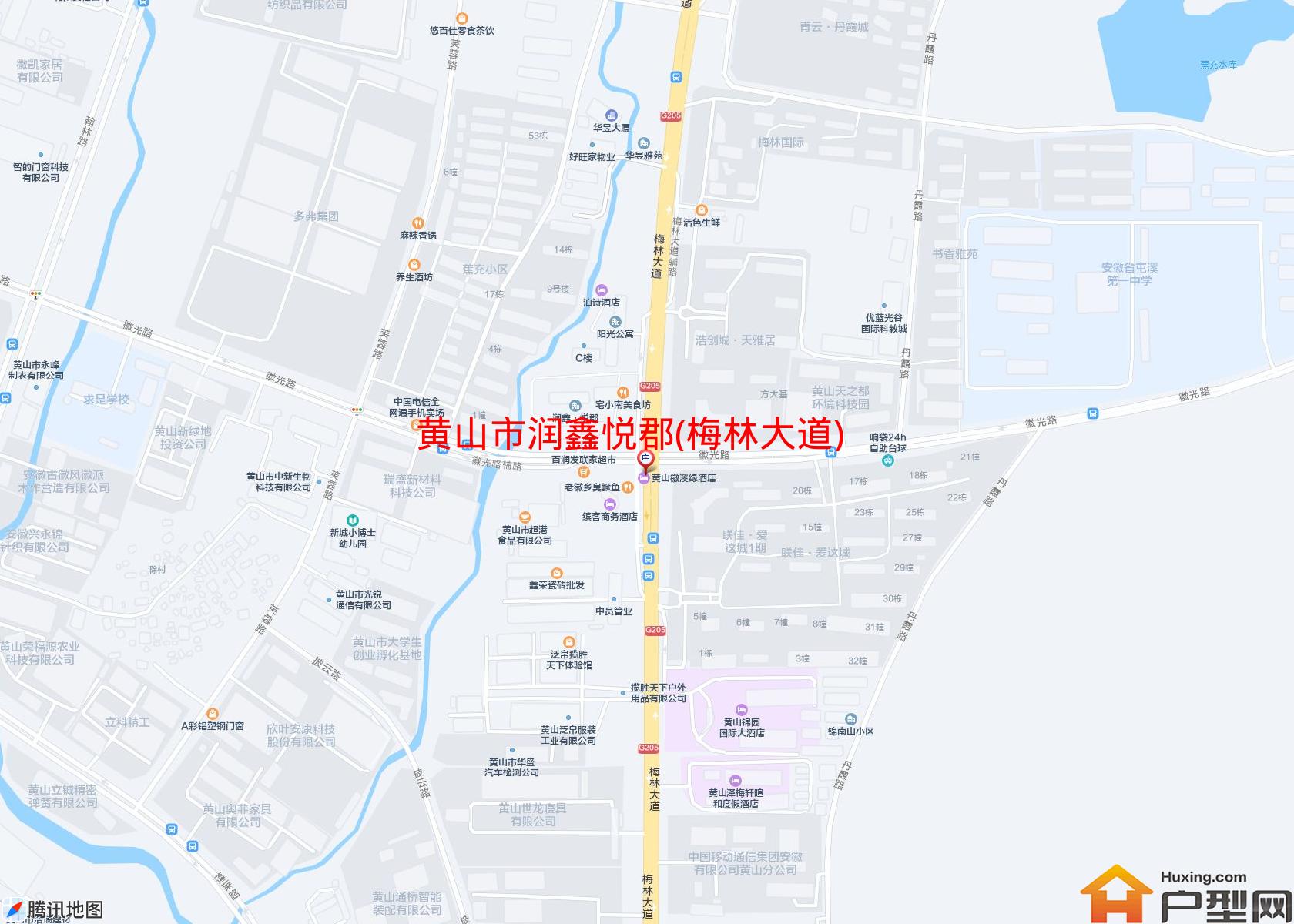 润鑫悦郡(梅林大道)小区 - 户型网
