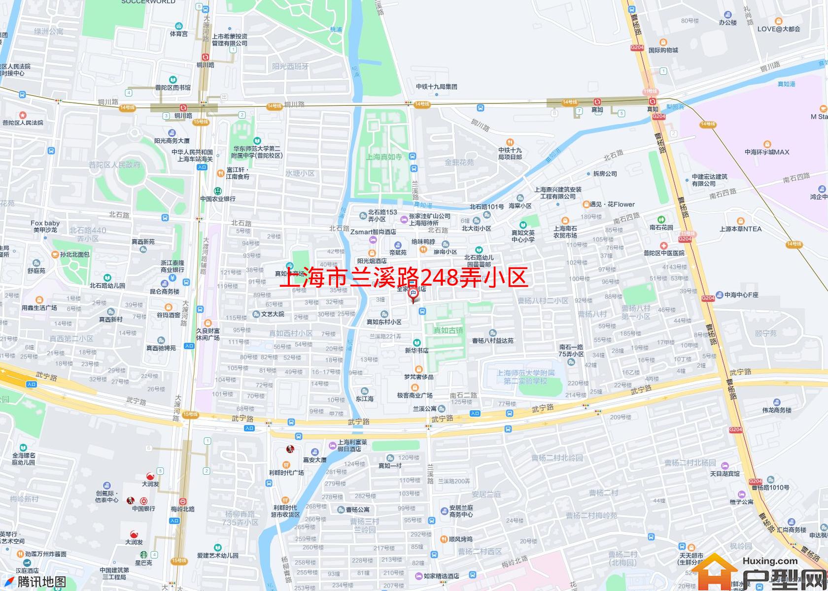 兰溪路248弄小区小区 - 户型网