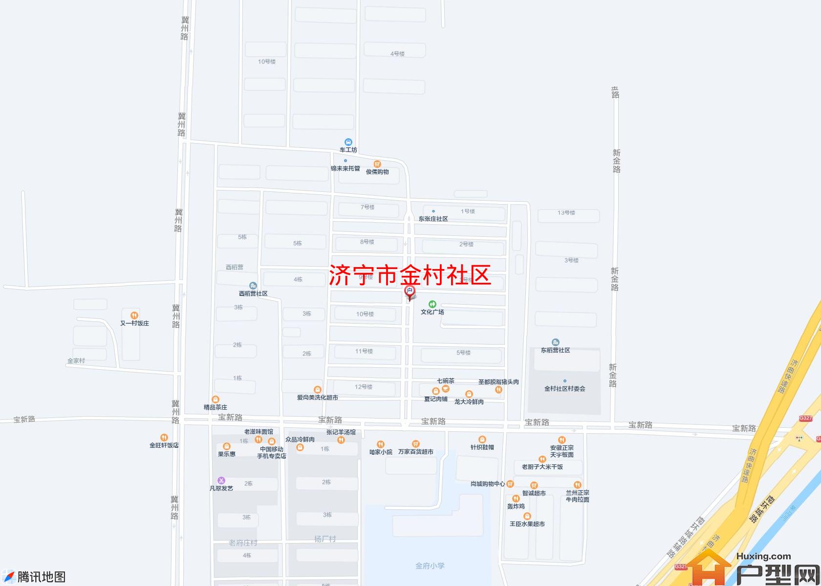 金村社区小区 - 户型网