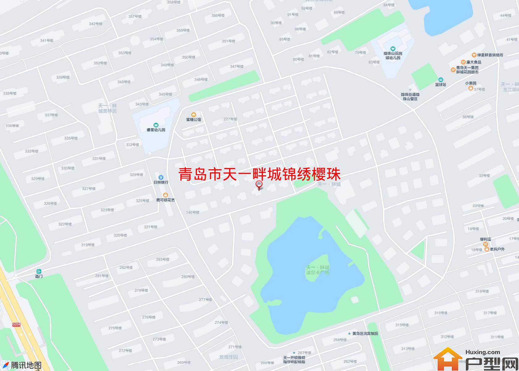 天一畔城锦绣樱珠小区 - 户型网