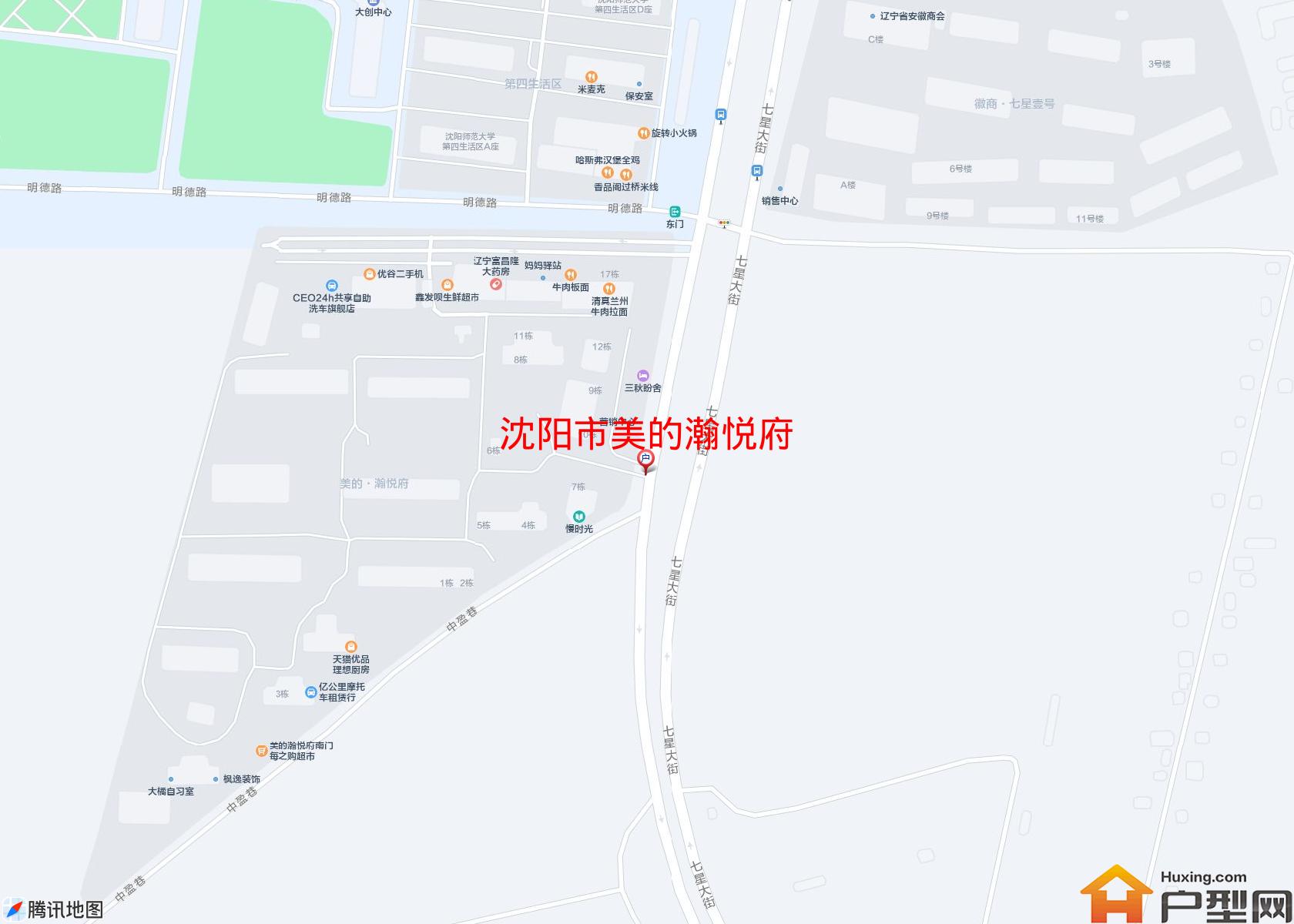 美的瀚悦府小区 - 户型网