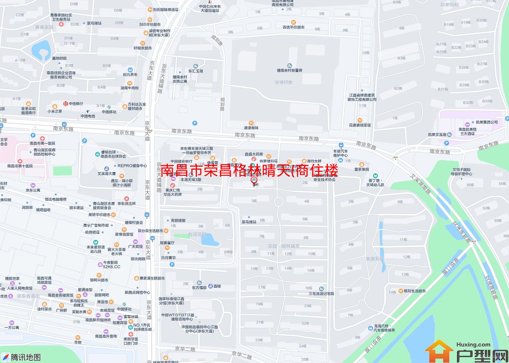 荣昌格林晴天(商住楼)小区 - 户型网