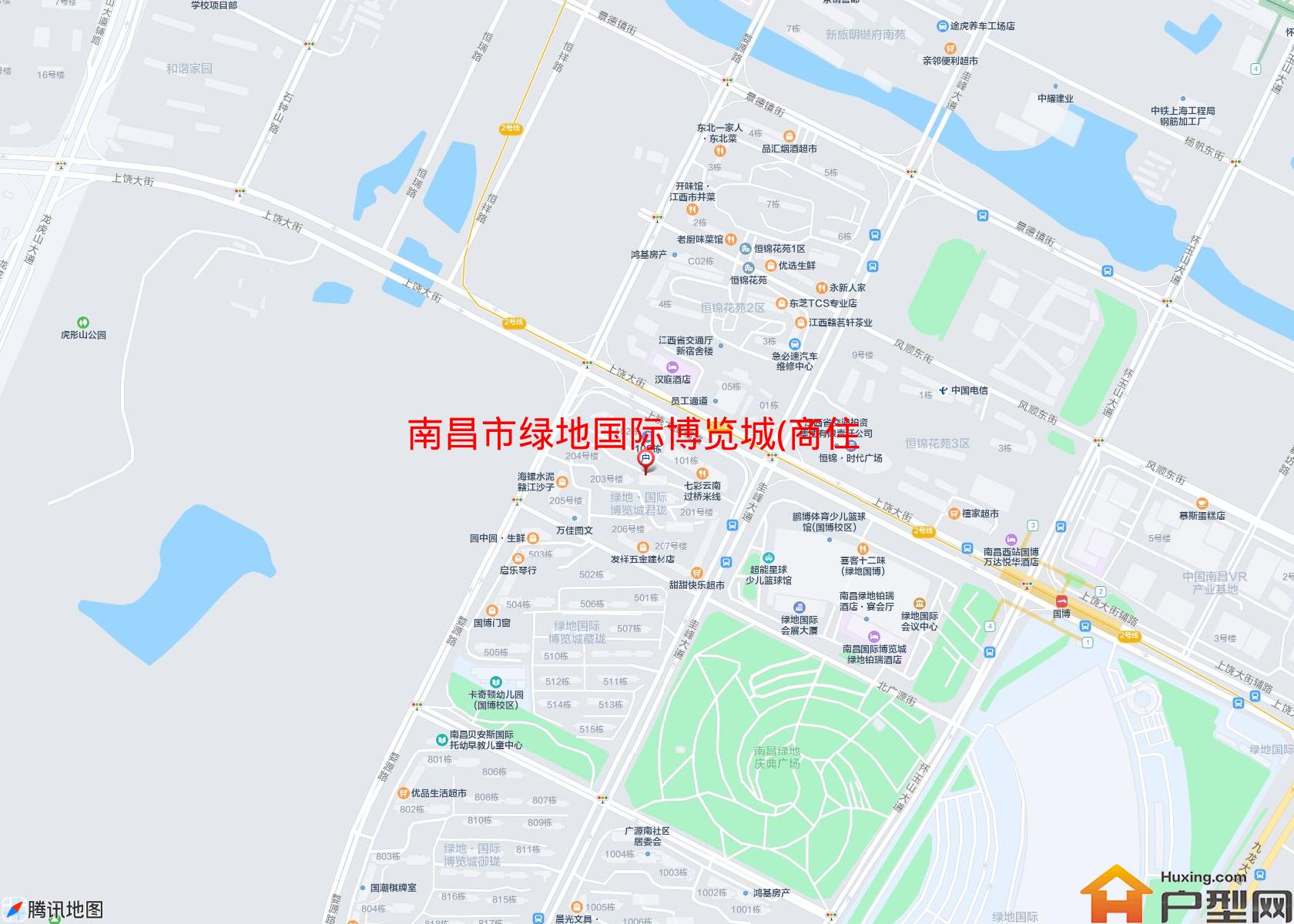 绿地国际博览城(商住楼)小区 - 户型网