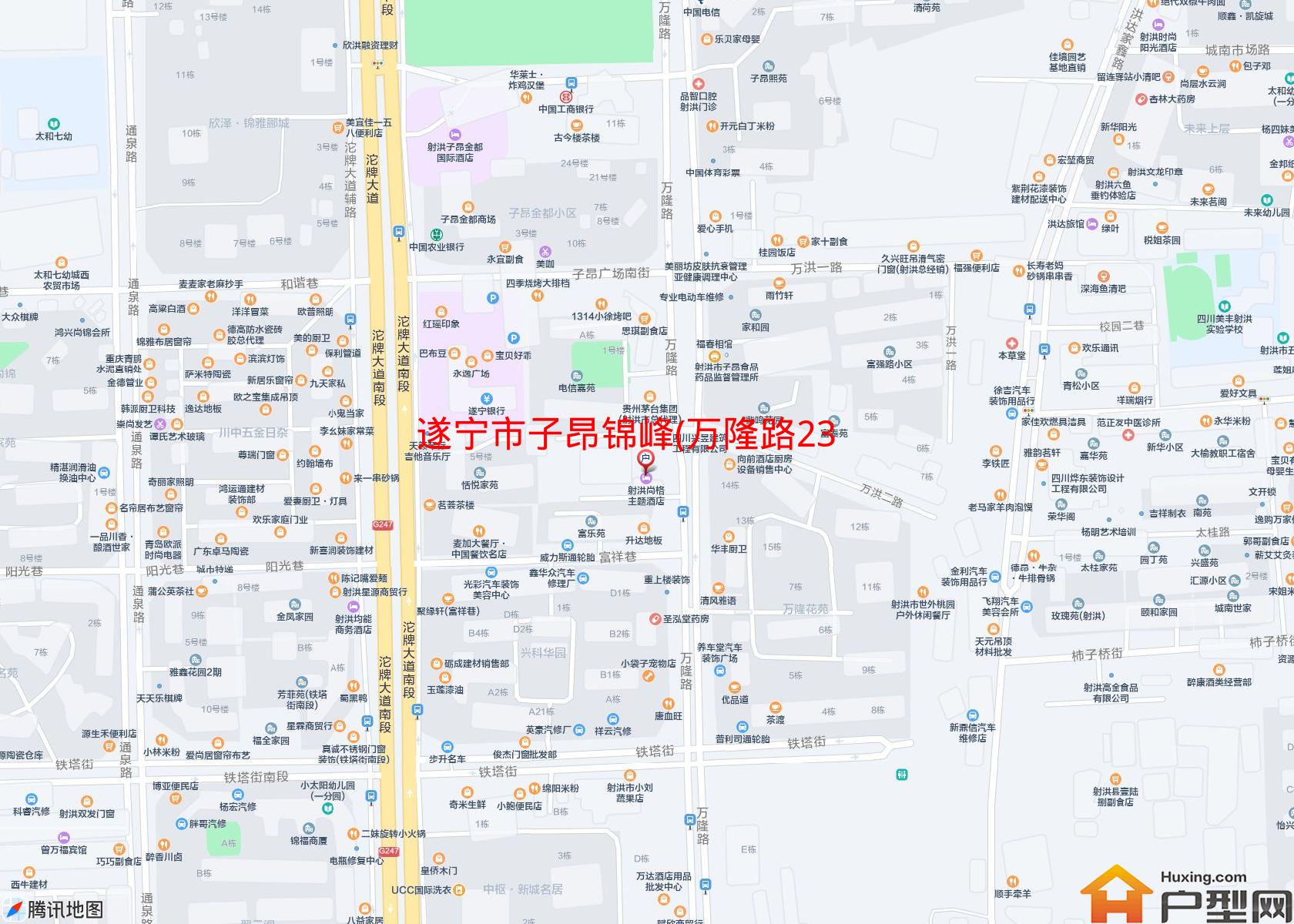 子昂锦峰(万隆路233号)小区 - 户型网