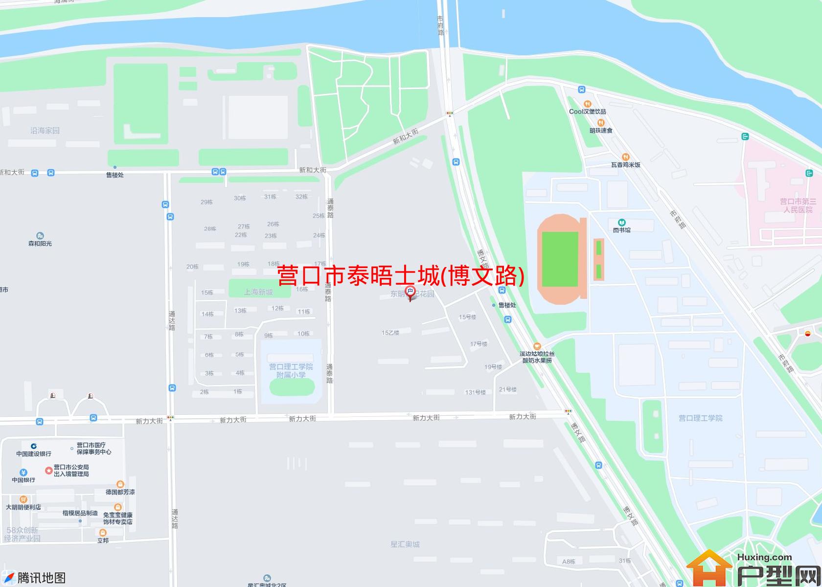 泰晤士城(博文路)小区 - 户型网