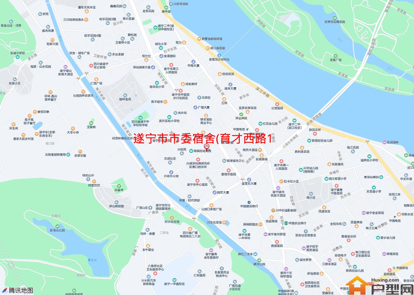 市委宿舍(育才西路147号)小区 - 户型网