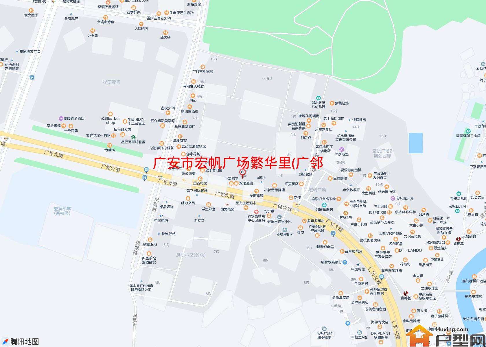 宏帆广场繁华里(广邻大道)小区 - 户型网
