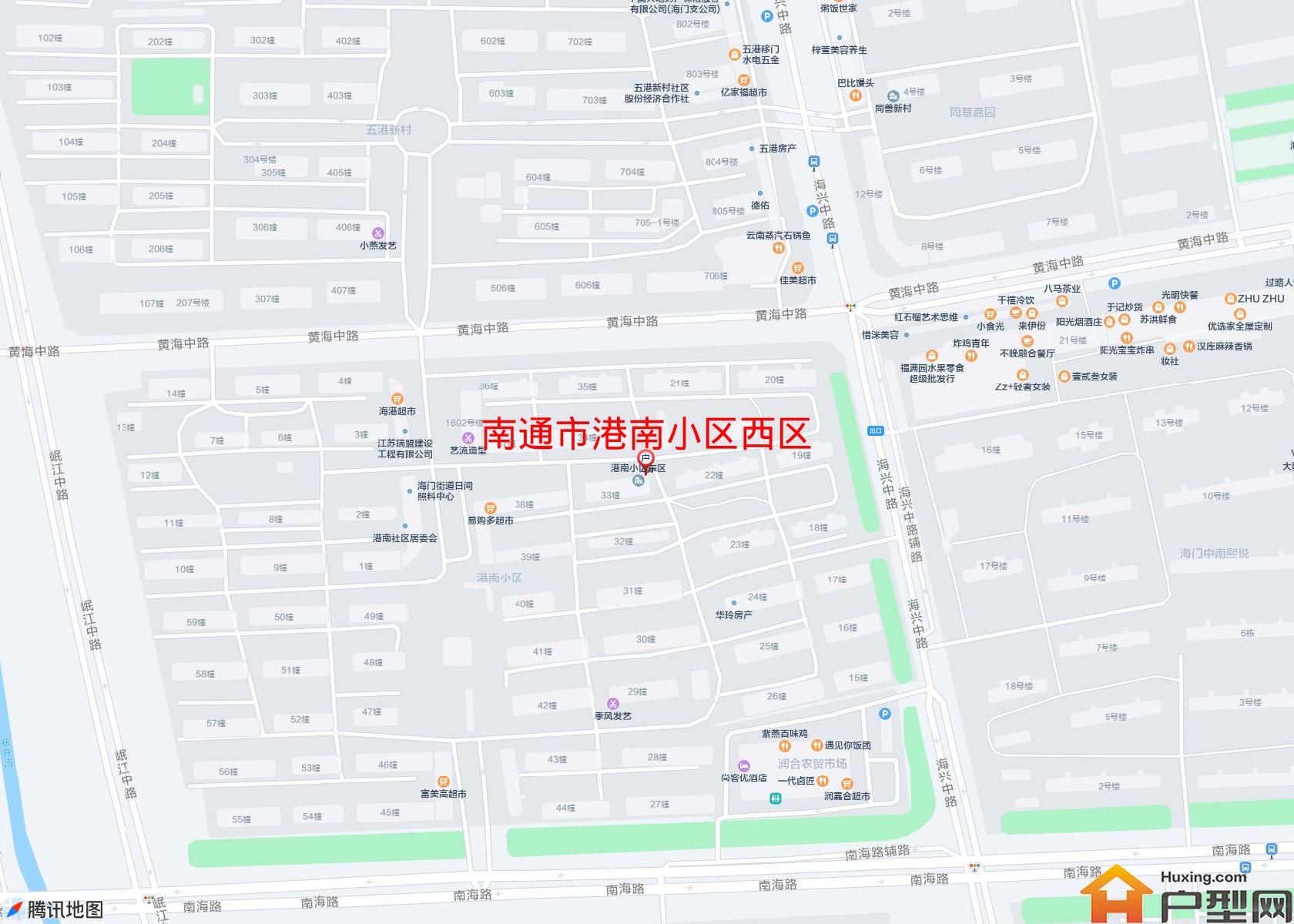 港南小区西区小区 - 户型网