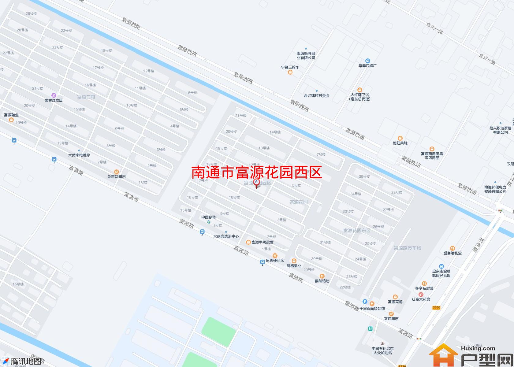 富源花园西区小区 - 户型网