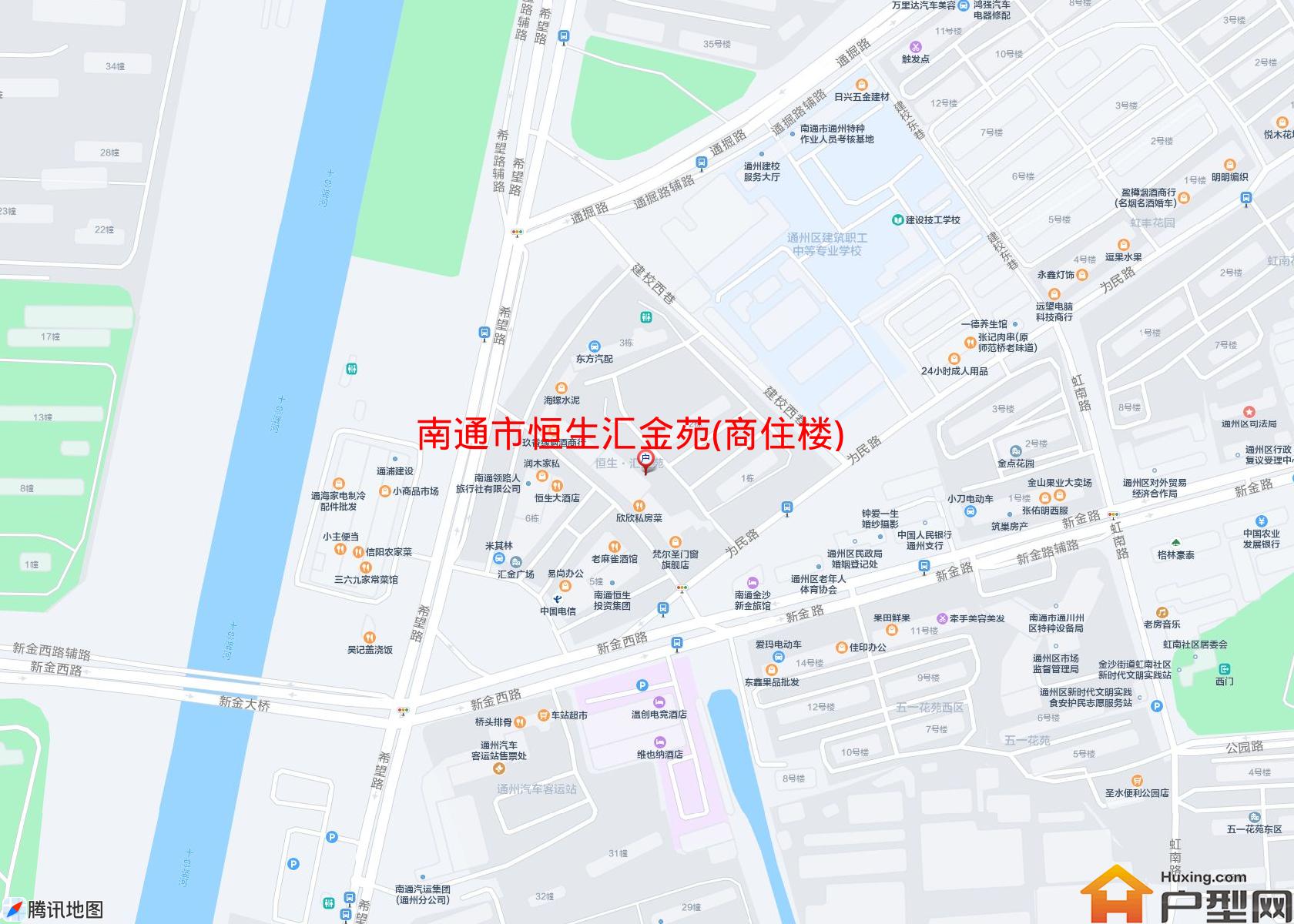 恒生汇金苑(商住楼)小区 - 户型网