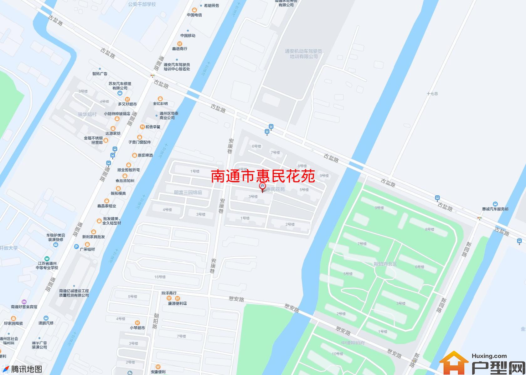 惠民花苑小区 - 户型网