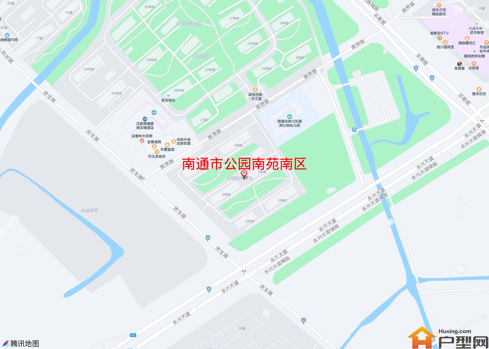 公园南苑南区小区 - 户型网
