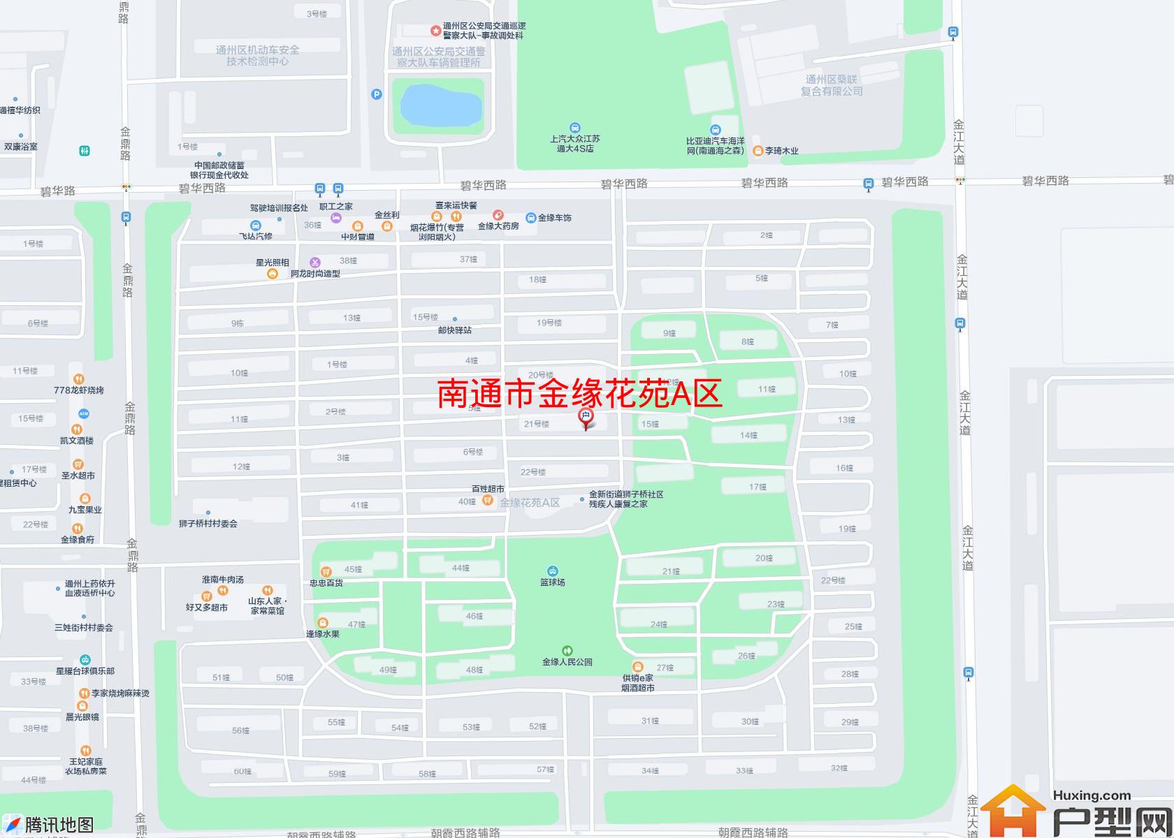 金缘花苑A区小区 - 户型网