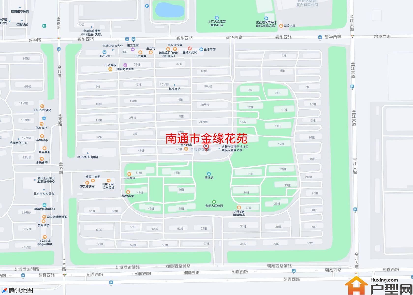 金缘花苑小区 - 户型网