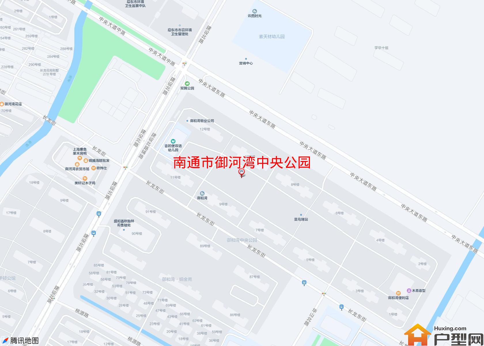 御河湾中央公园小区 - 户型网