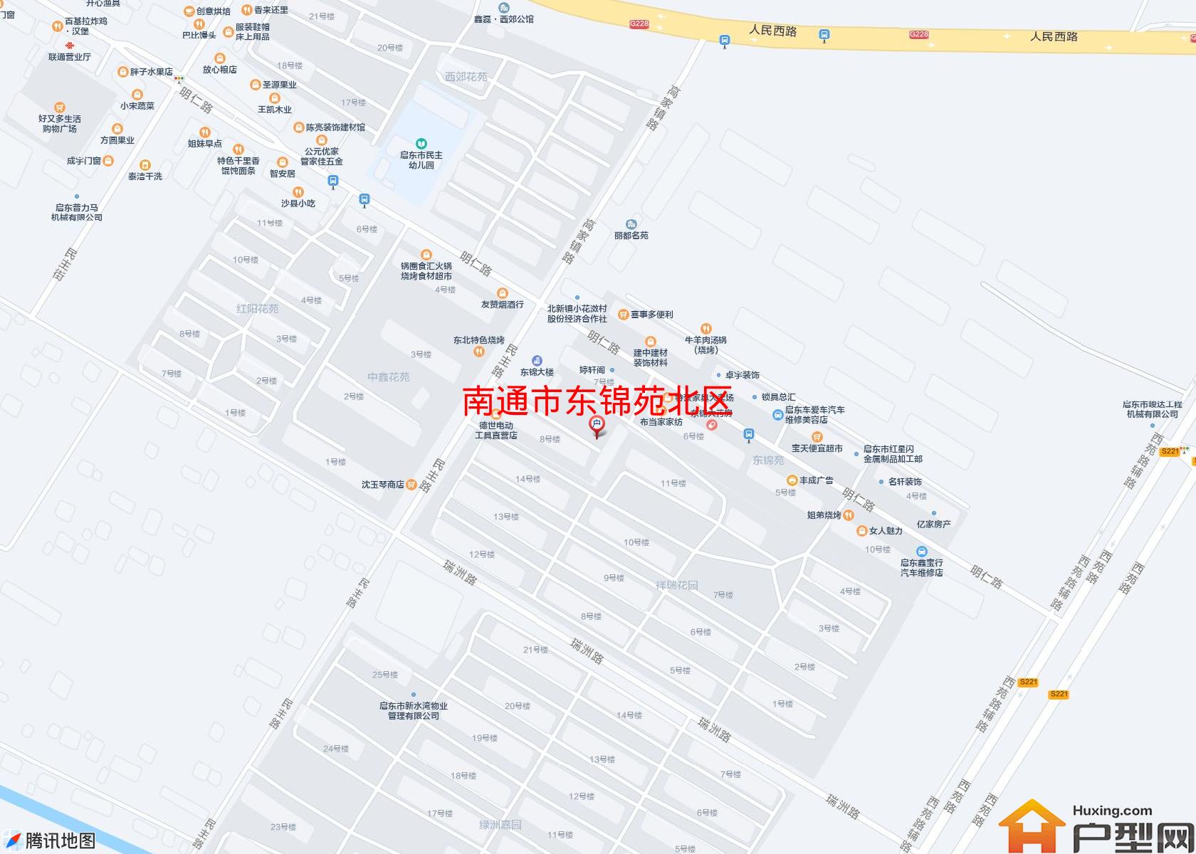 东锦苑北区小区 - 户型网