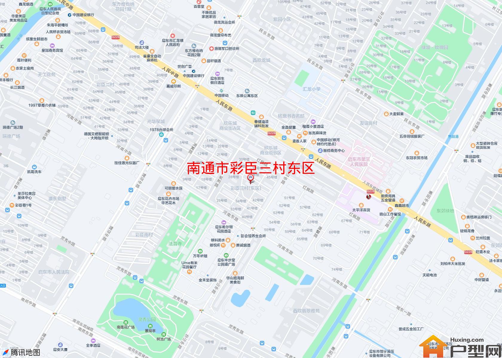 彩臣三村东区小区 - 户型网
