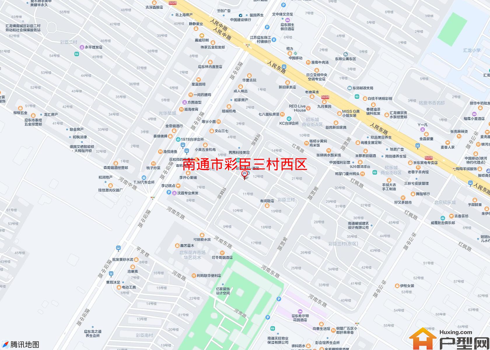 彩臣三村西区小区 - 户型网