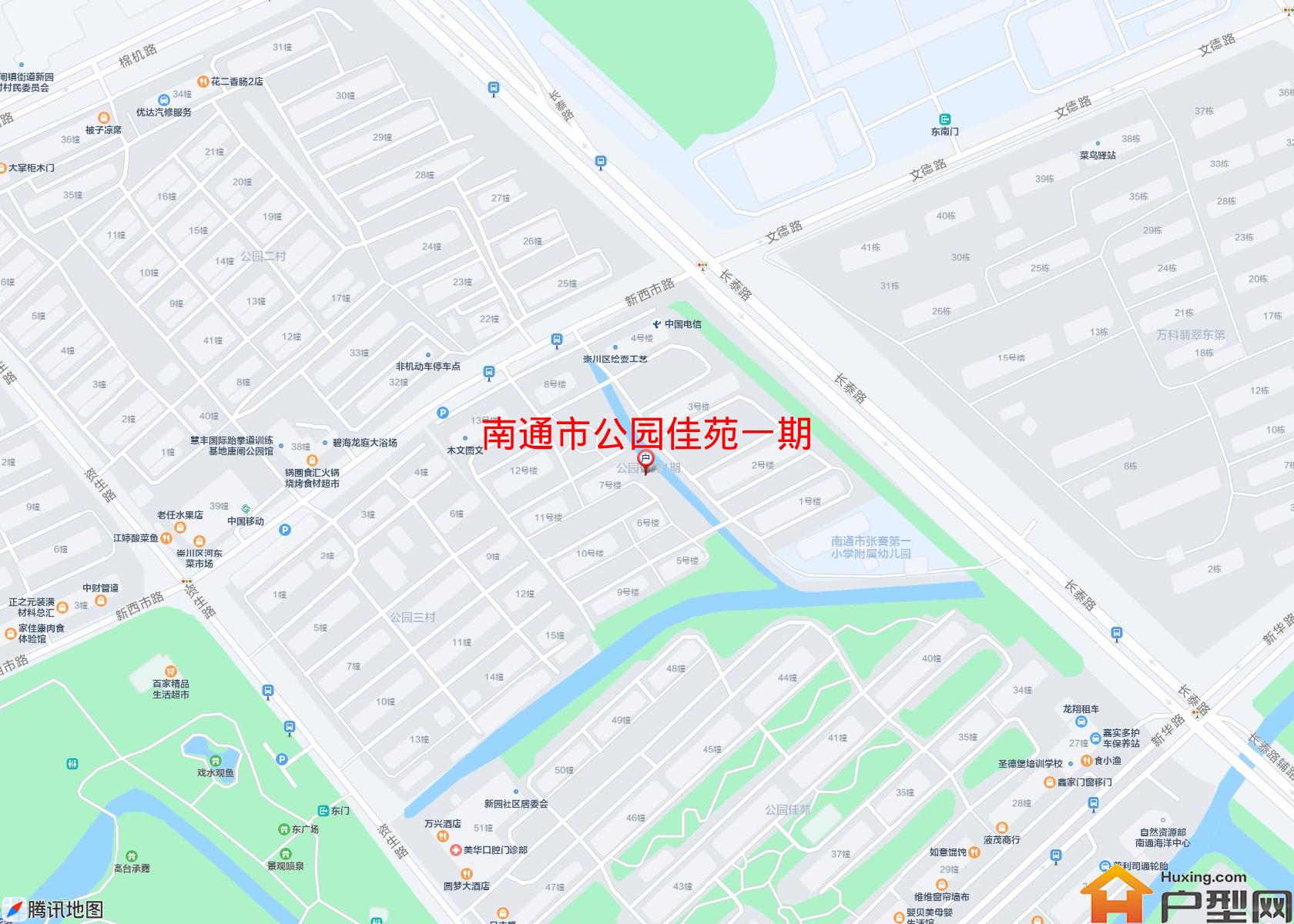 公园佳苑一期小区 - 户型网